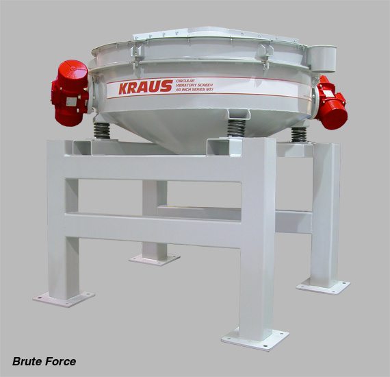 Kraus Circular Vibratory Screen - 60 Inch - Series 903